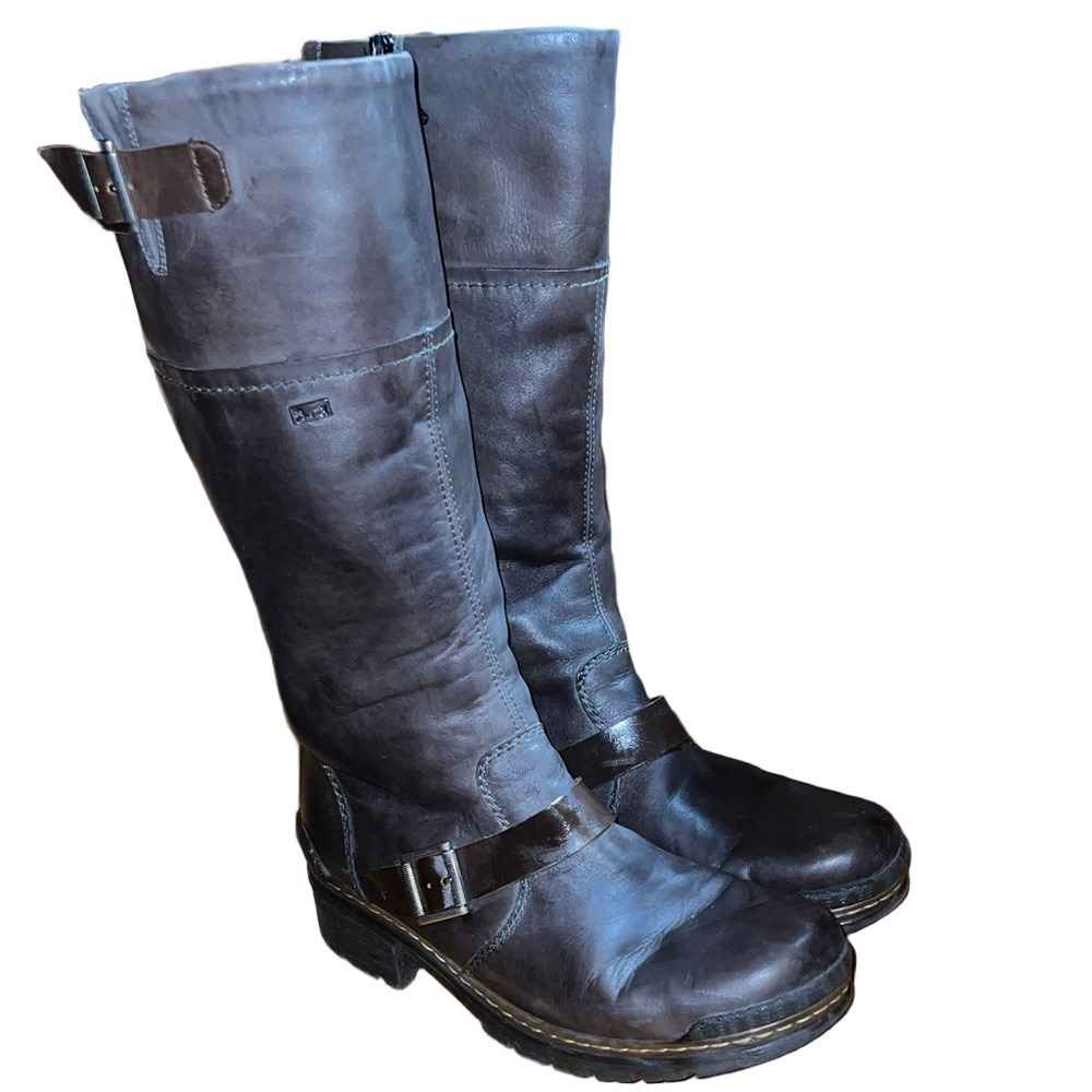 Reiker Smoke Kasatini Sybille 85 Flutter Lining Tall Boots EU42 US 10/10.5 MOTO